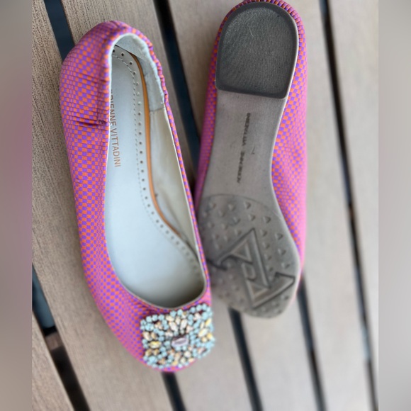 A͙d͙r͙i͙e͙n͙n͙e͙ V͙i͙t͙t͙a͙d͙i͙n͙i͙ Bejeweled Multicolor Flats - Picture 6 of 10